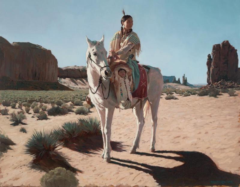 Ute Woman Artwork by Mark Maggiori