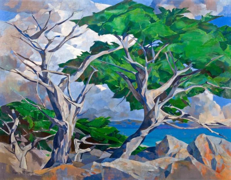 17 Mile Drive Artwork by Francis John McComas