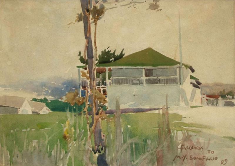 Old Custom House (antigua Casa De La Aduana), 1899 Artwork by Francis John McComas