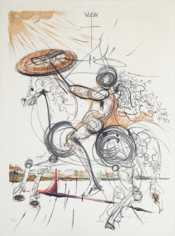 Crazy Horse Artwork by Salvador Dalí