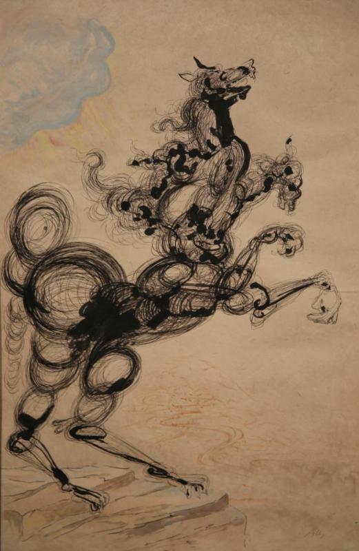 Wilde Horse Artwork by Salvador Dalí