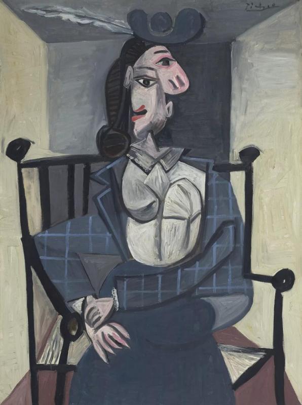 Femme Dans Un Fauteuil, 1941 Artwork by Pablo Picasso