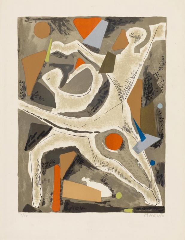 Personnages Du Sacre Du Printemps 3 Artwork by Marino Marini