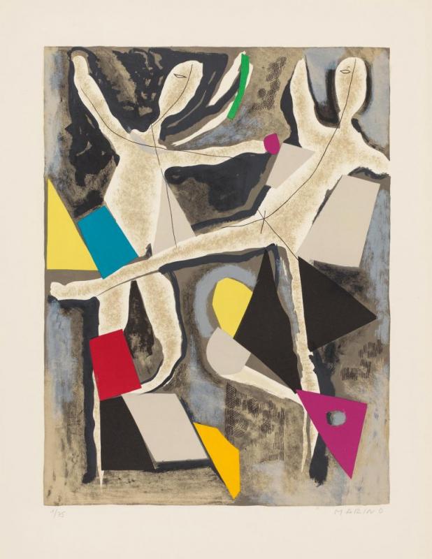 Personnages Du Sacre Du Printemps 5 Artwork by Marino Marini