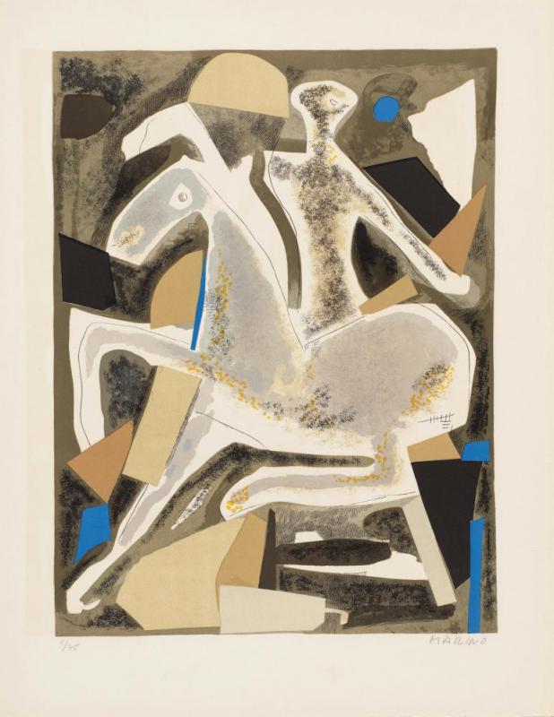 Personnages Du Sacre Du Printemps 6 Artwork by Marino Marini