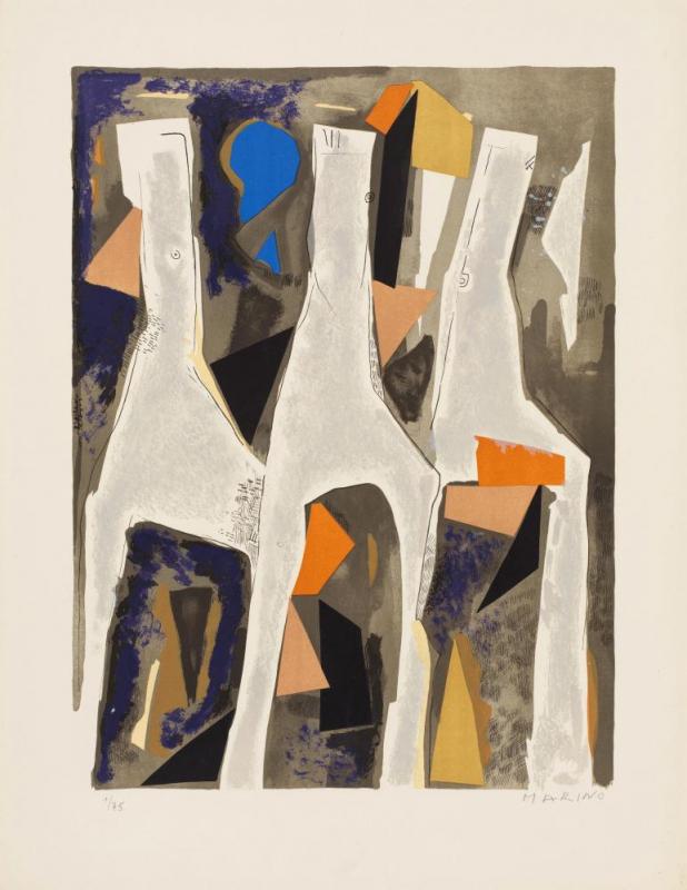 Personnages Du Sacre Du Printemps 8 Artwork by Marino Marini