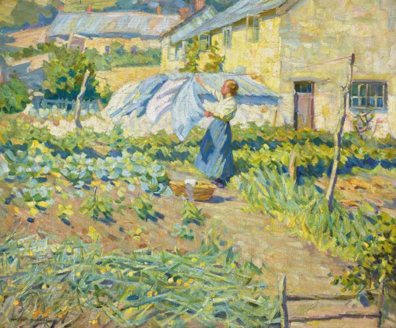 A Welcome Breeze, 1909 Artwork by Helen Galloway McNicoll