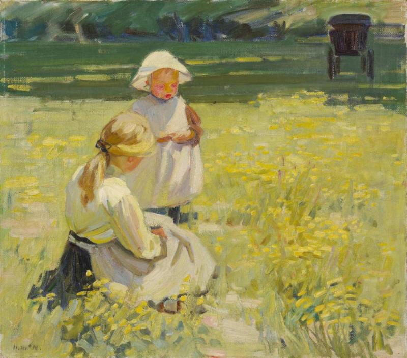 Buttercups, 1910 Artwork by Helen Galloway McNicoll