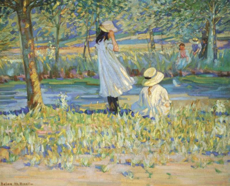 Watching The Boat, 1912 Artwork by Helen Galloway McNicoll