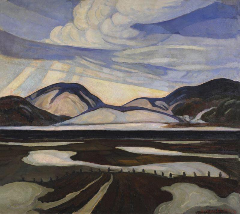 Melting Snow, 1925 Artwork by Henrietta Mabel May