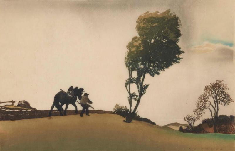 Before The Storm, 1925 Artwork by Leo Frank