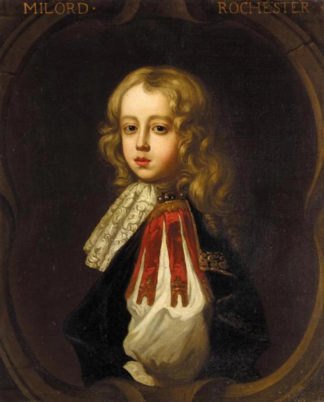Portrait Of Charles, Lord Wilmot, Son Of Henry, Earl Of Rochester Artwork by Thomas Hawker