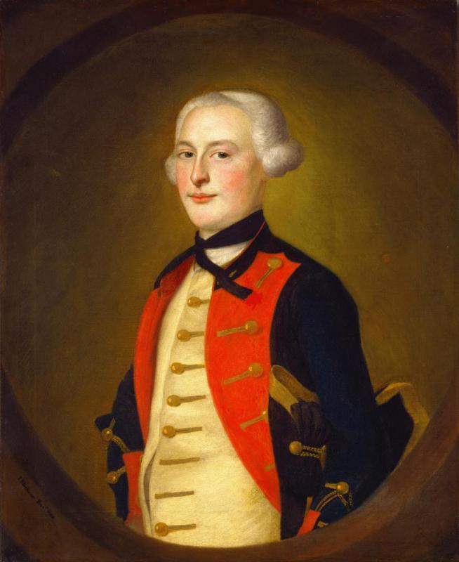 A Military Officer, 1756 Artwork by Joseph Blackburn