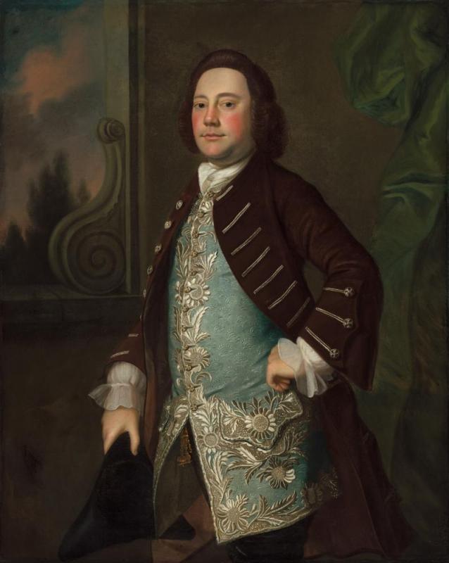 Portrait Of A Gentleman, C. 1760 Artwork by Joseph Blackburn