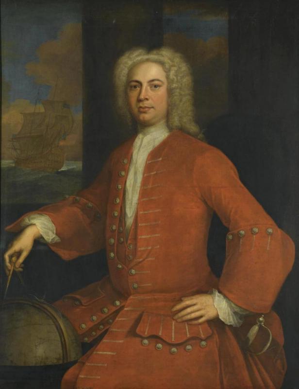 Portrait Of A Naval Officer Artwork by Joseph Blackburn