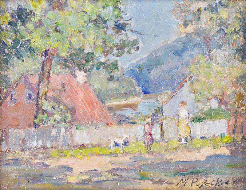 Delaware River Scene, 1905 Artwork by Mary Smith Perkins