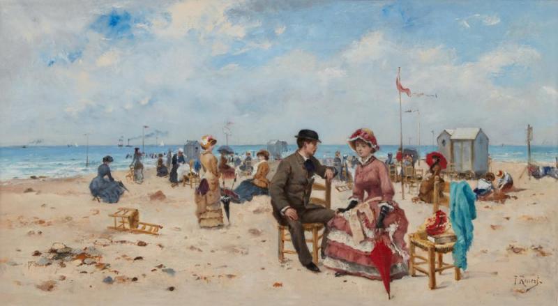 A Day At The Beach Artwork by Paul Rossert