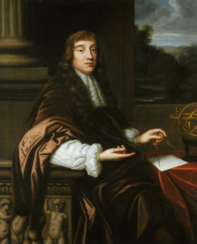 Portrait Of A Mathematician, 1680 Artwork by Mary Beale