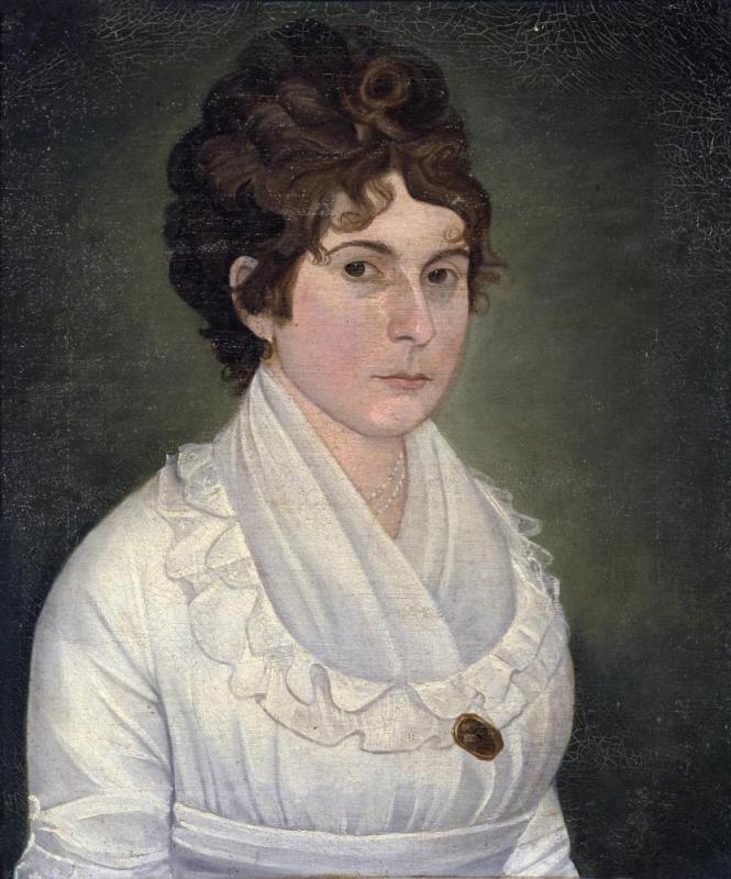 Portrait Of Elizabeth Huntington Artwork by Simon Fitch