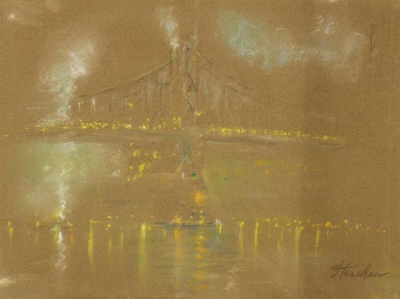 New York Bridges Artwork by Glen Cooper Henshaw