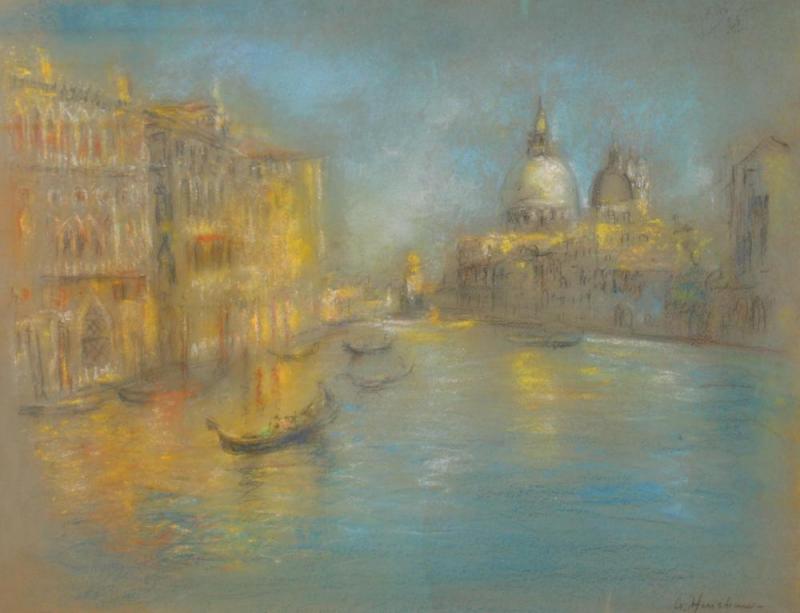 Scene From Venice Artwork by Glen Cooper Henshaw