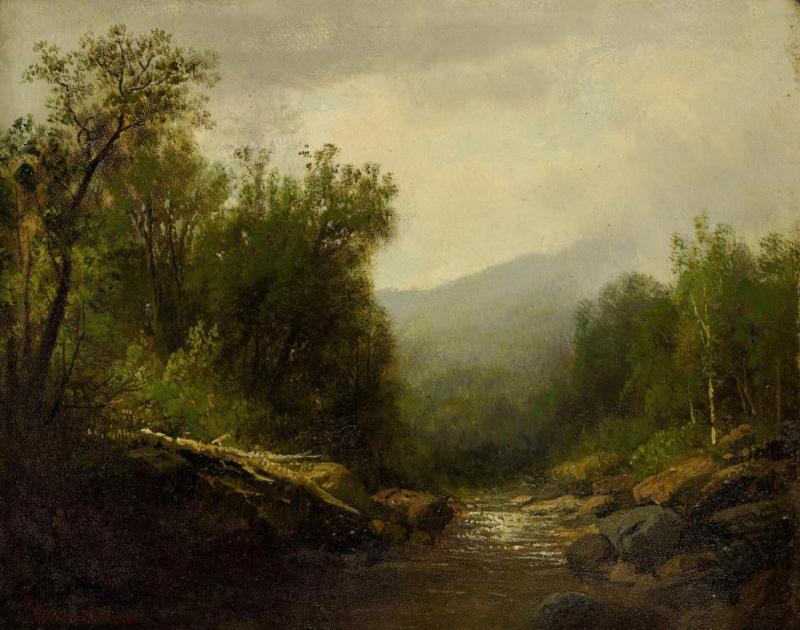 Landscape With Cows Artwork by Joseph Antonio Hekking