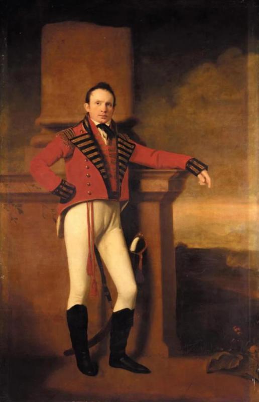 Portrait Of Captain Robert Dudgeon Artwork by George Watson