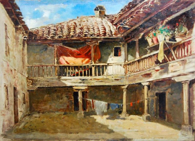 Courtyard Artwork by Gonzalo Salvá Simbor