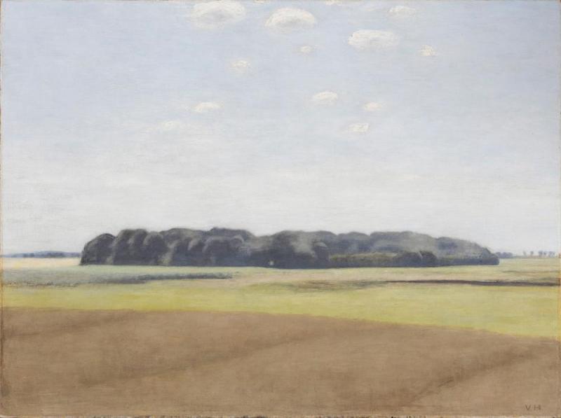 Tirsdagsskoven, 1893 Artwork by Vilhelm Hammershøi
