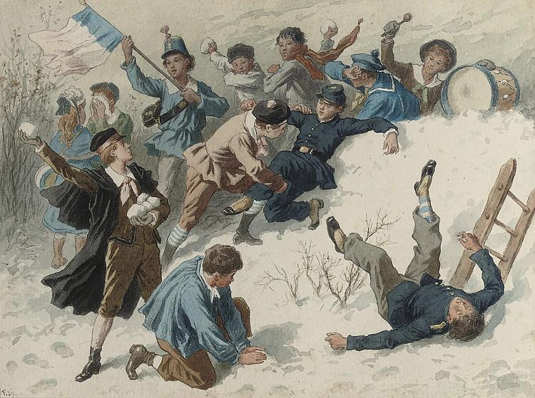 The Young Rebellion Artwork by Frédéric Théodore Lix