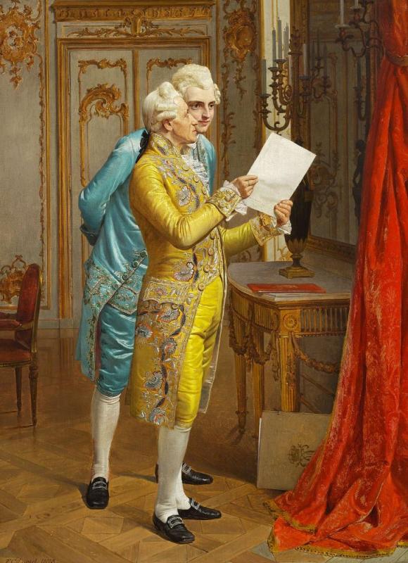 A Collector Of Copper Engravings, 1873 Artwork by Frederik Christian Lund