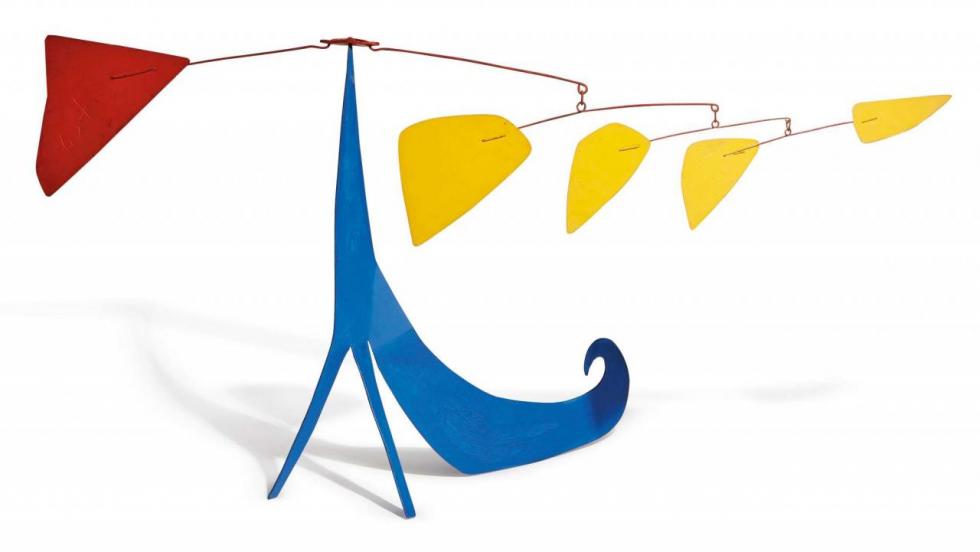 Curly Blue Tail, 1967 Artwork by Alexander Calder