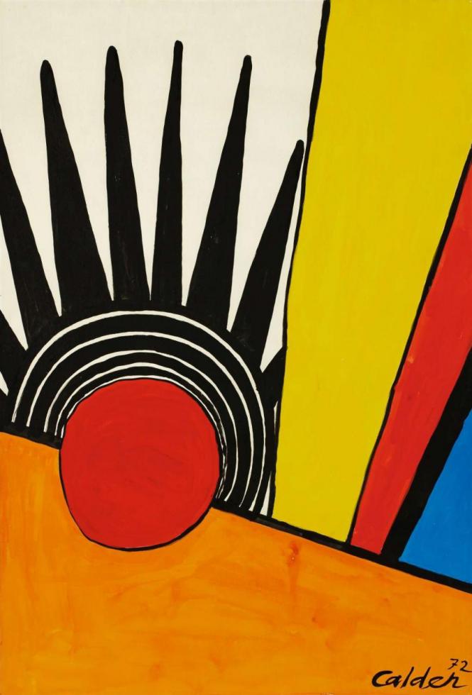 Inca, 1972 Artwork by Alexander Calder