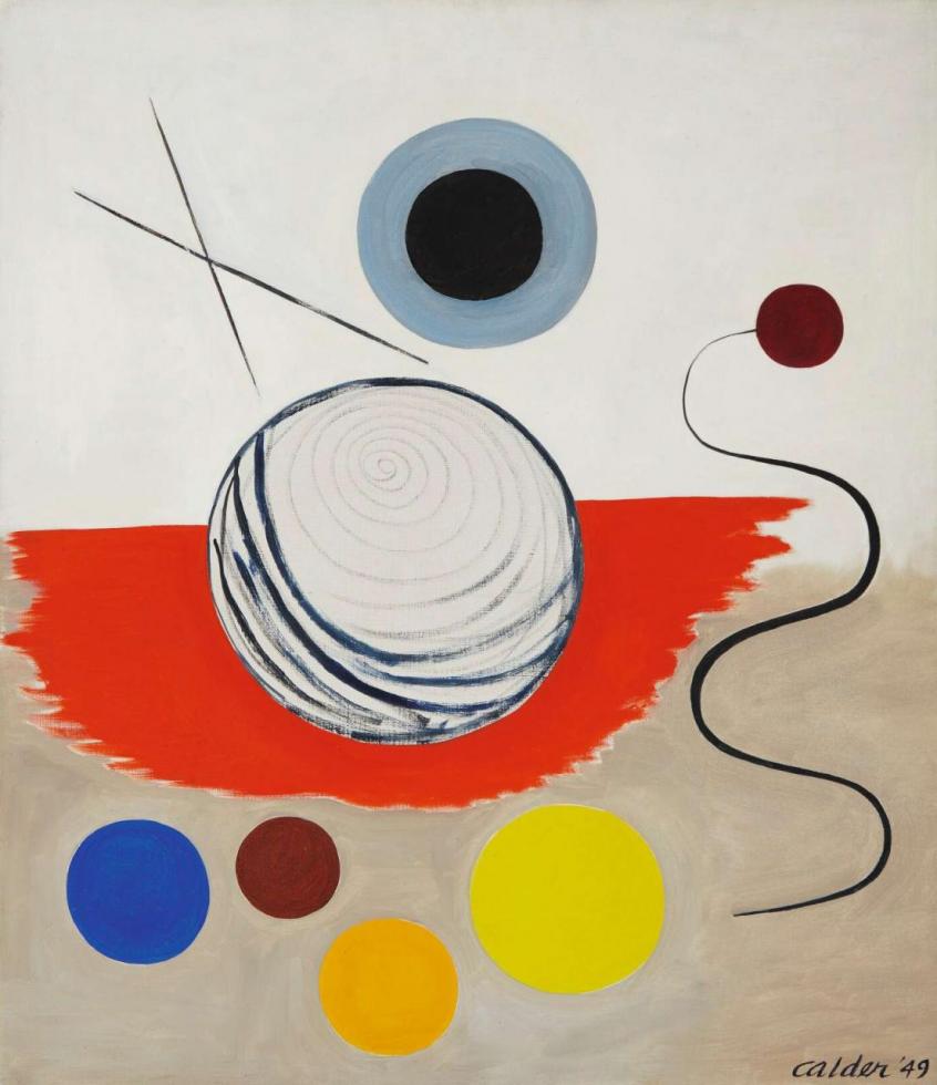 Knitting, 1949 Artwork by Alexander Calder