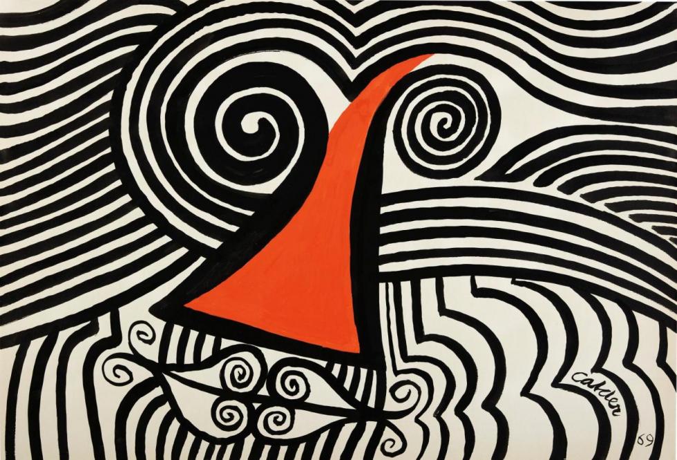 Loopy Face, 1969 Artwork by Alexander Calder