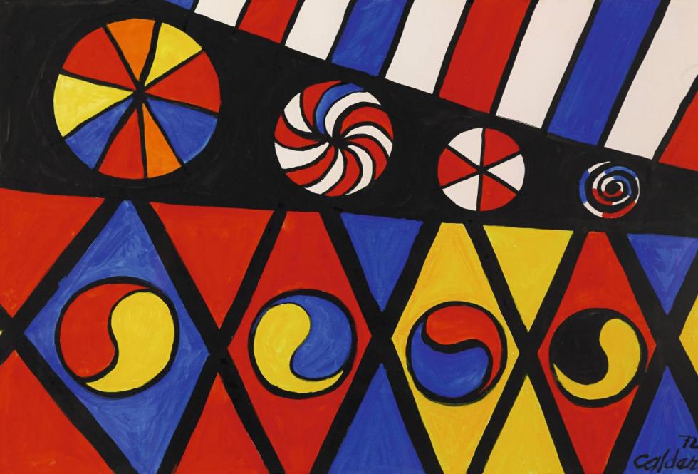 Lucioles, 1972 Artwork by Alexander Calder