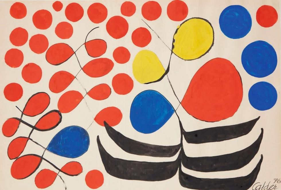Sun Shine, 1976 Artwork by Alexander Calder