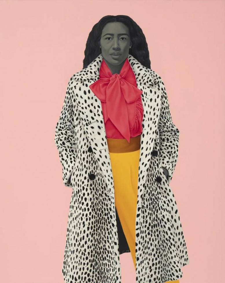 As Soft As She Is…, 2022 Artwork by Amy Sherald