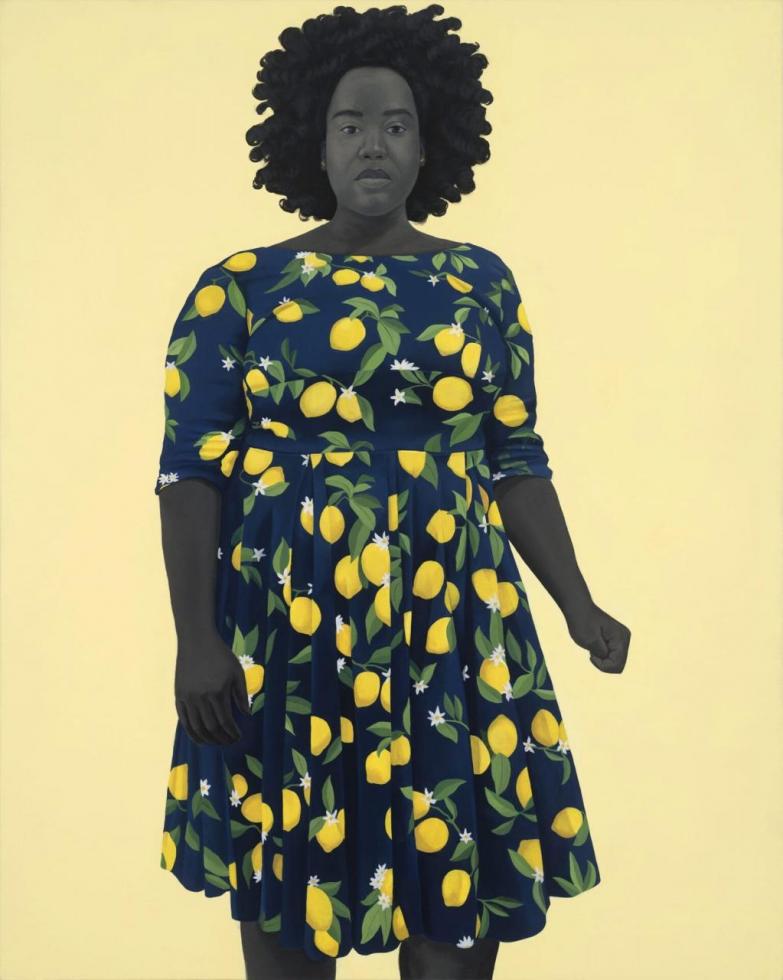 She Always Believed The Good About Those She Loved, 2018 Artwork by Amy Sherald