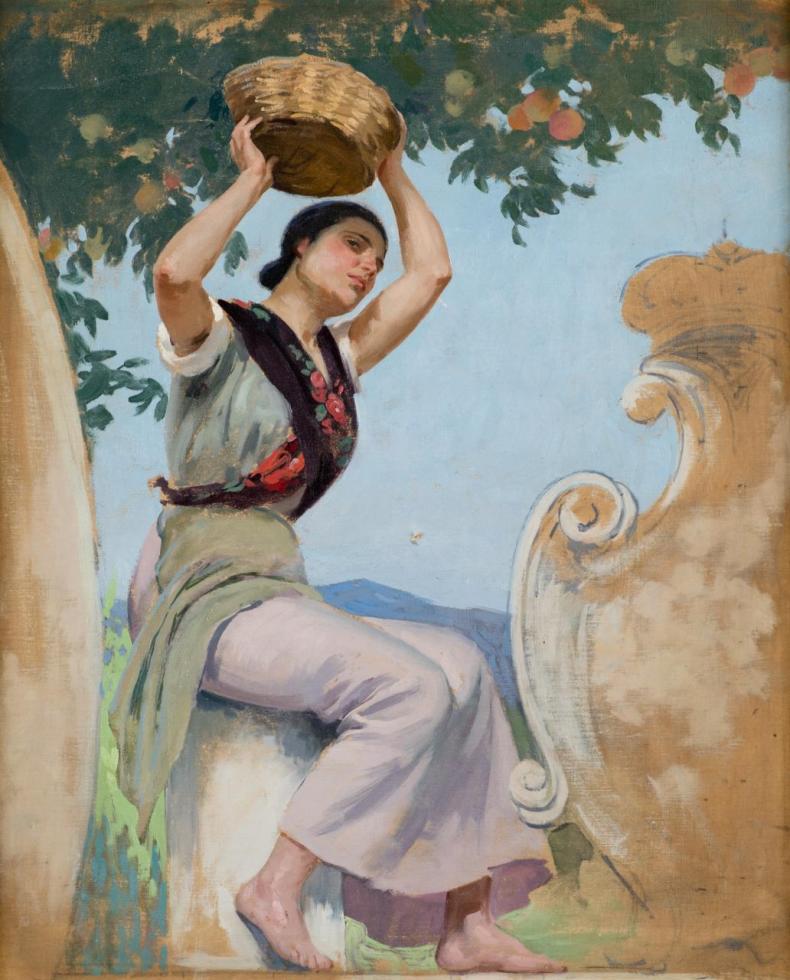 Provincia De Murcia, C.1924 Artwork by Enrique Simonet Lombardo