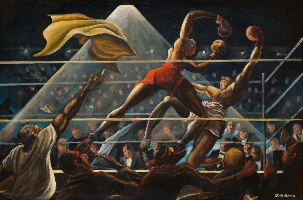 Aka Punch From The Heavens, 1977 Artwork by Ernie Barnes