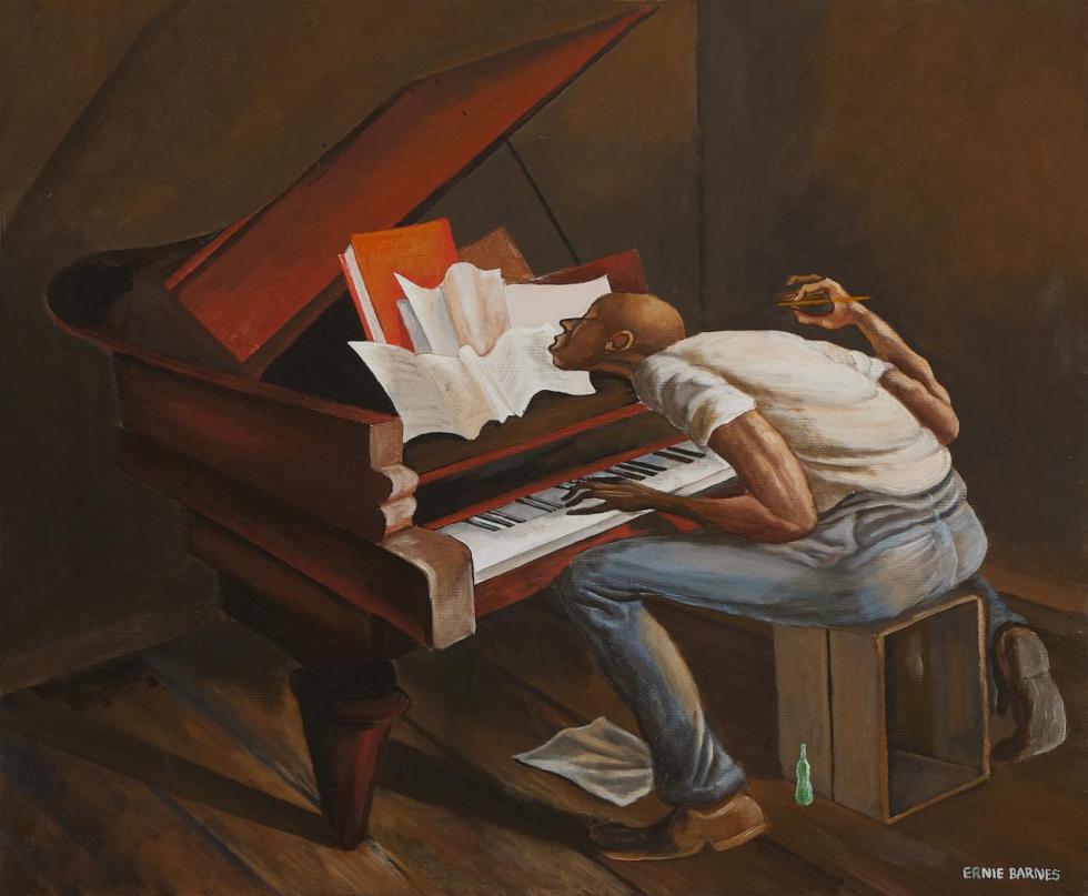 The Tunesmith, 1978 Artwork by Ernie Barnes