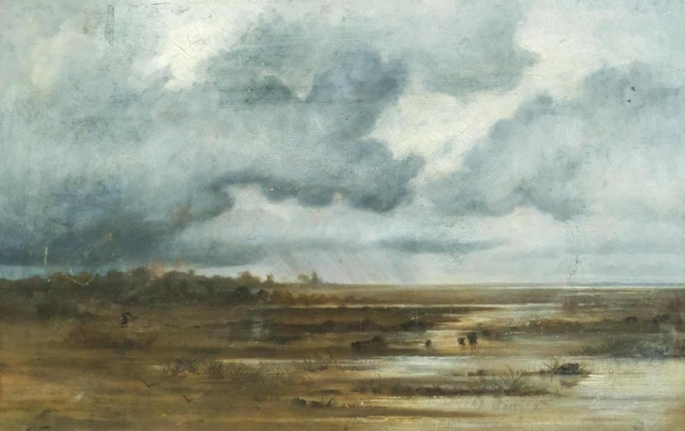 Clearing Skies Artwork by Augustus Maurice Friedlander