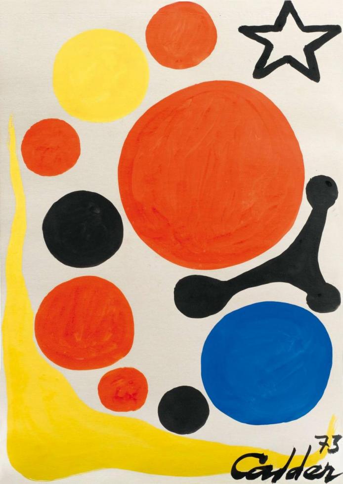 Sans Titre, 1973 Artwork by Alexander Calder