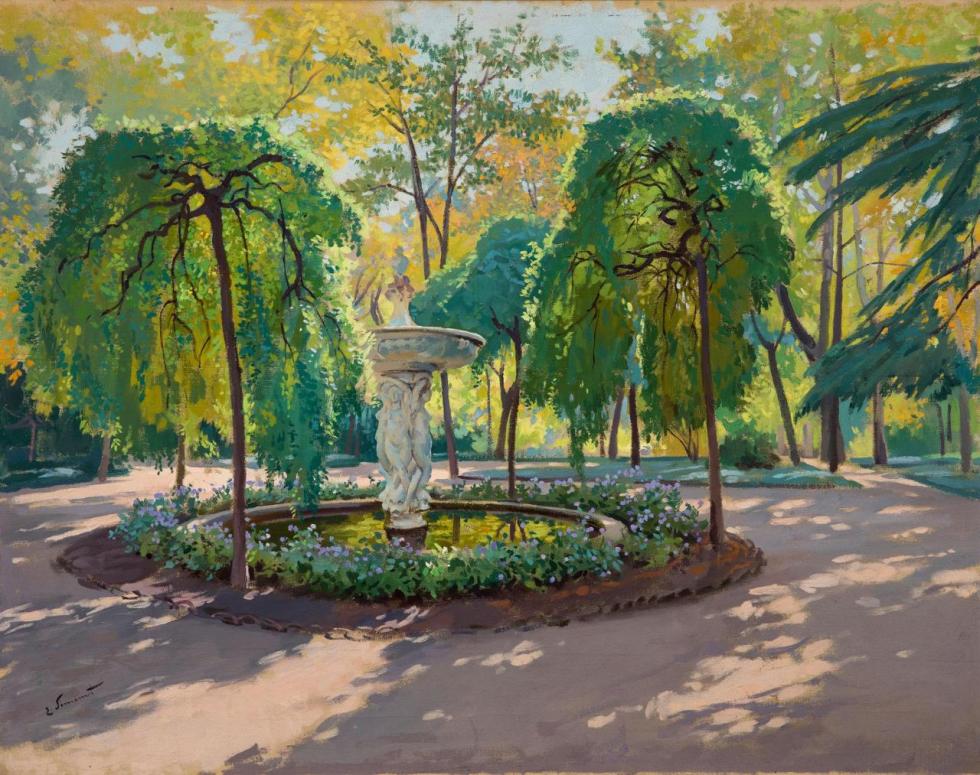 Fuente De Las Cuatro Gracias O De Las Sirenas, 1911 Artwork by Enrique Simonet Lombardo