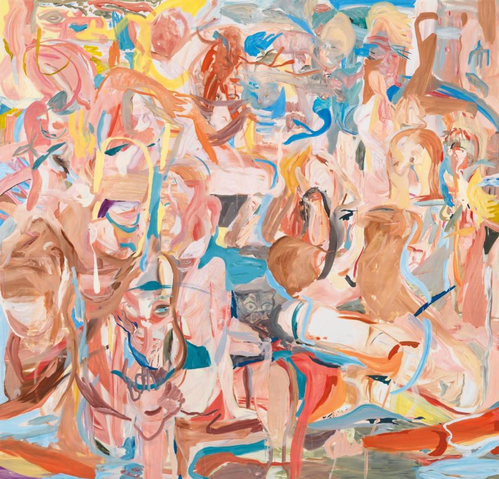 Combing The Hair (côte D’azur), 2013 Artwork by Cecily Brown