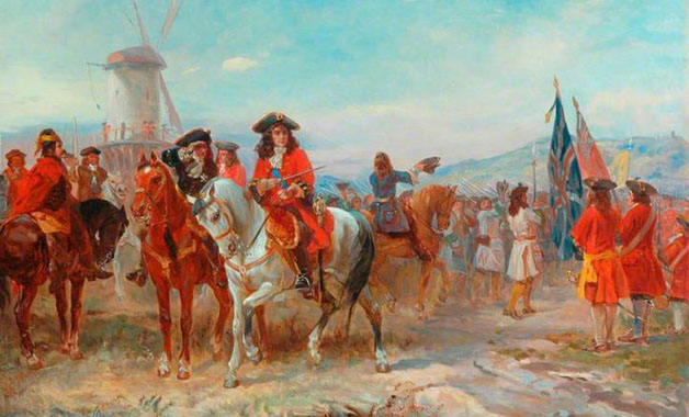 Civil War Battle Scene Artwork by Robert Alexander Hillingford