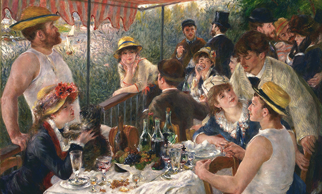 Luncheon of the Boating Party, Artwork by Pierre Auguste Renoir